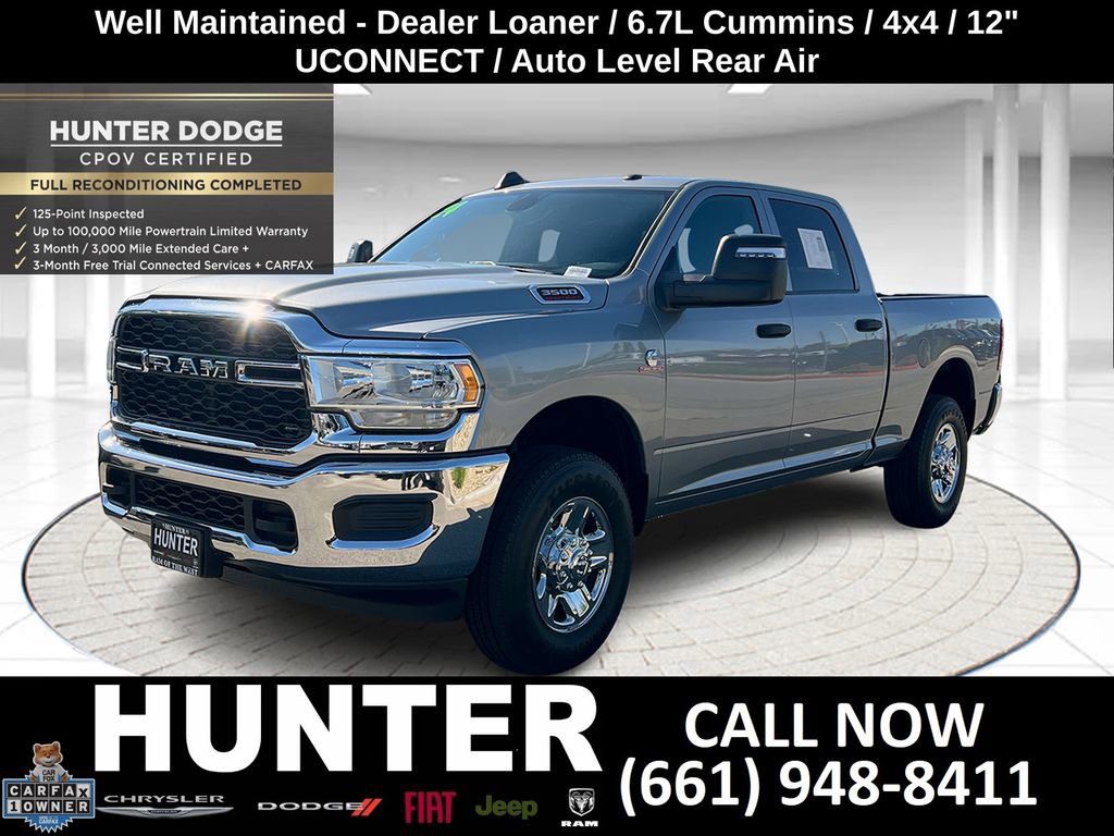 Certified 2024 RAM 3500 Tradesman w/ Chrome Appearance Group AWD/4WD image 1