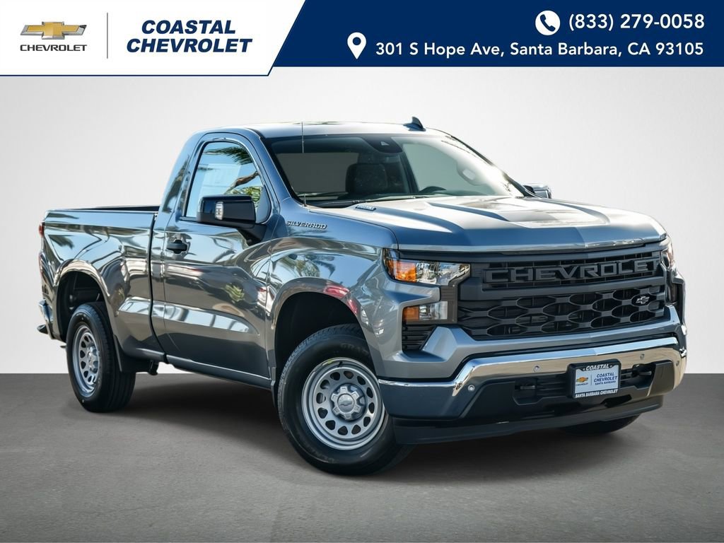 New 2026 Chevrolet Silverado 1500 W/T w/ WT Safety Package RWD image 1