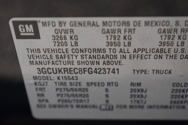 Used 2015 Chevrolet Silverado 1500 LT w/ LT Convenience Package AWD/4WD image 16