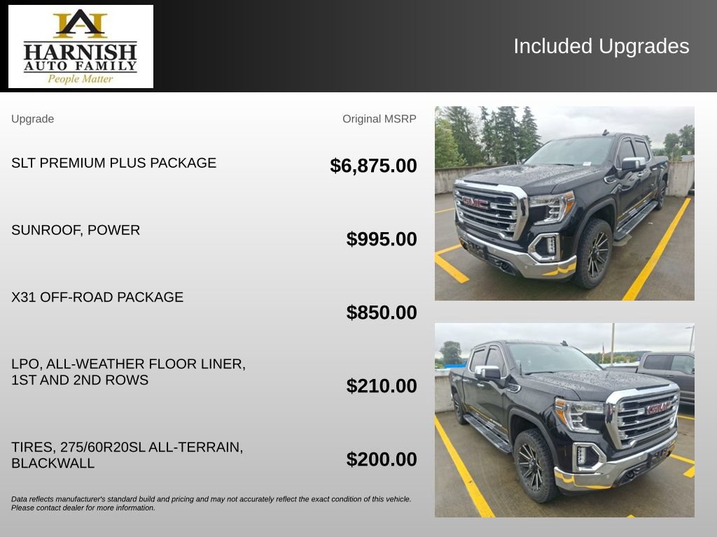 Used 2019 GMC Sierra 1500 SLT w/ SLT Premium Plus Package AWD/4WD image 4
