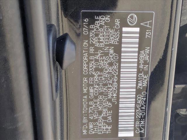 Used 2017 Lexus CT 200h image 26