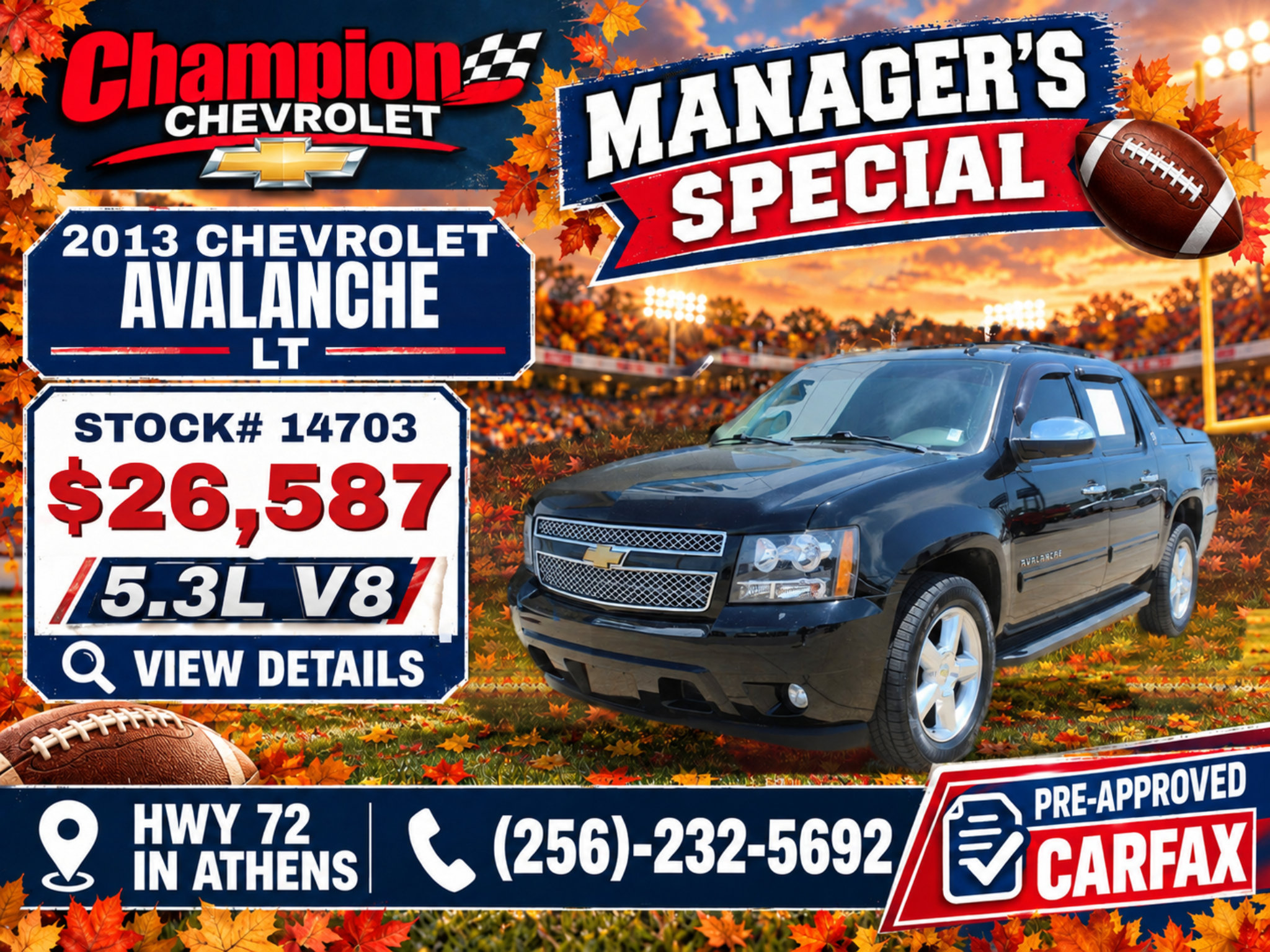 Used 2013 Chevrolet Avalanche LT w/ All-Star Edition RWD image 1