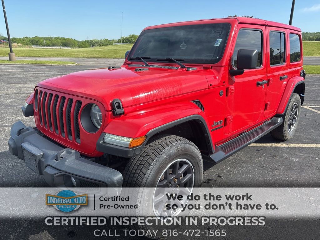 Used 2021 Jeep Wrangler Unlimited Sahara AWD/4WD video 1