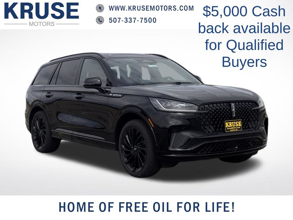New 2026 Lincoln Aviator Reserve w/ Jet Appearance Package AWD/4WD image 1