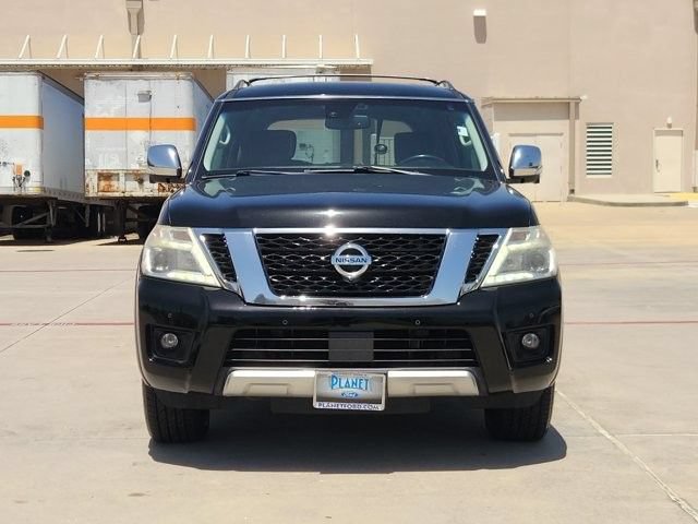 Used 2017 Nissan Armada Platinum w/ Captain Seat Package AWD/4WD image 2