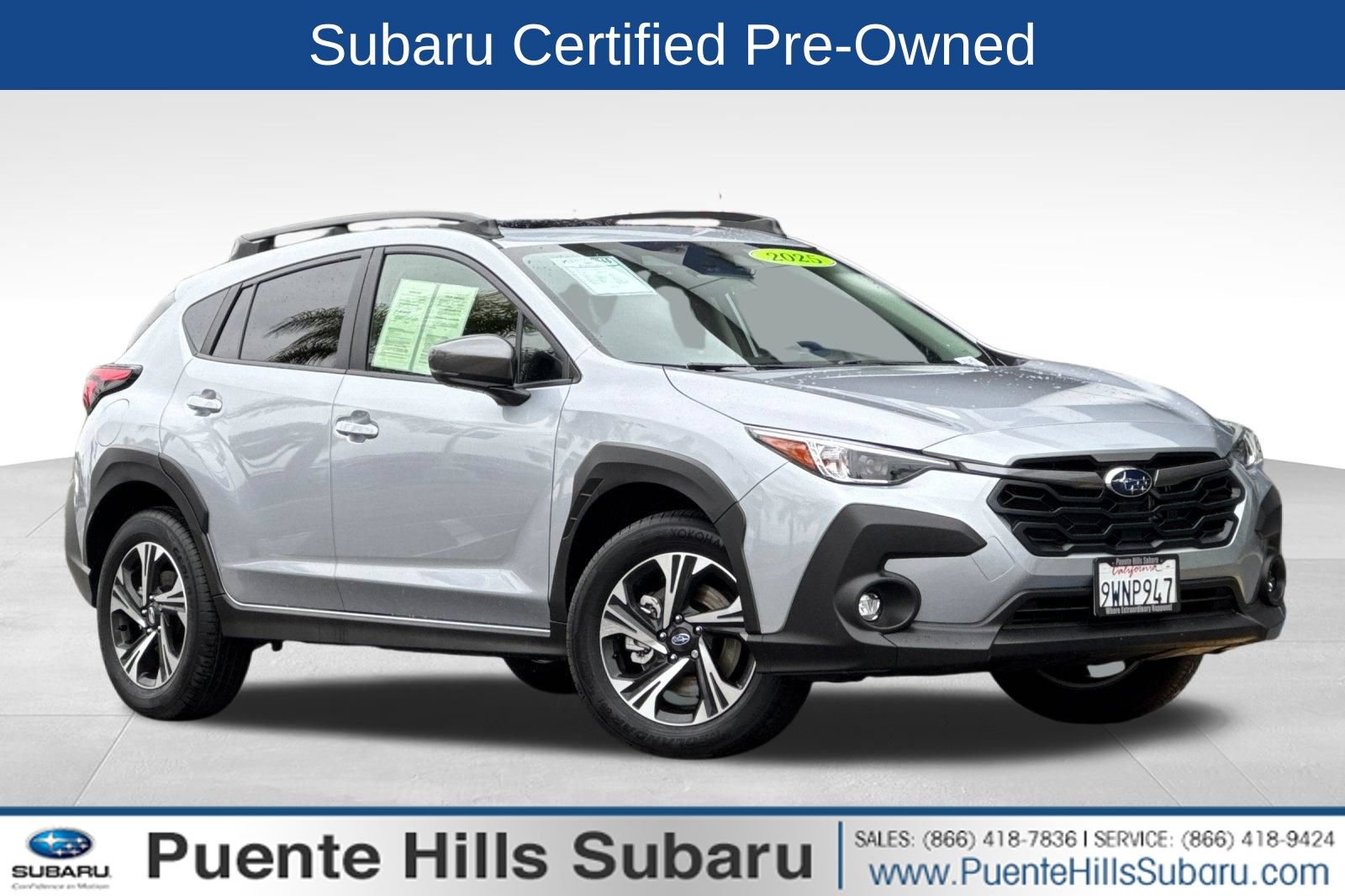 Certified 2025 Subaru Crosstrek 2.5i Premium