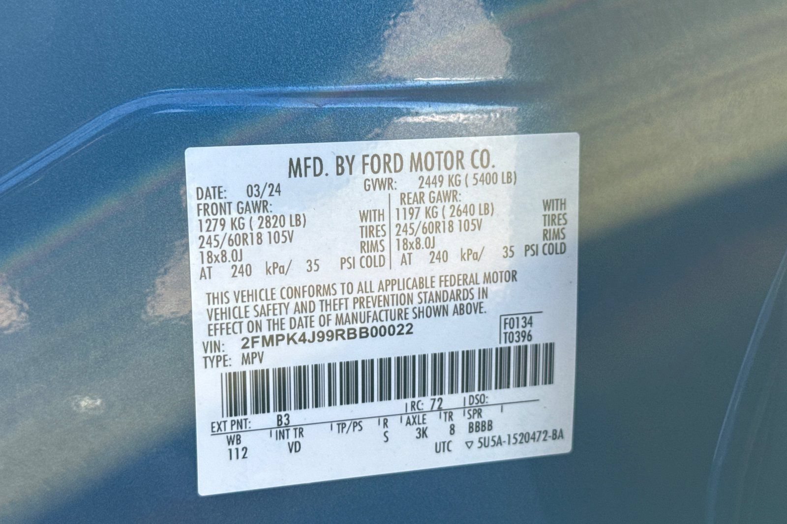 Used 2024 Ford Edge SEL AWD/4WD image 55
