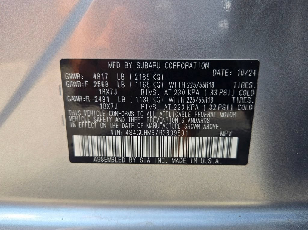 Used 2024 Subaru Crosstrek 2.5i Limited w/ Crosstrek Mirror Package AWD/4WD image 30