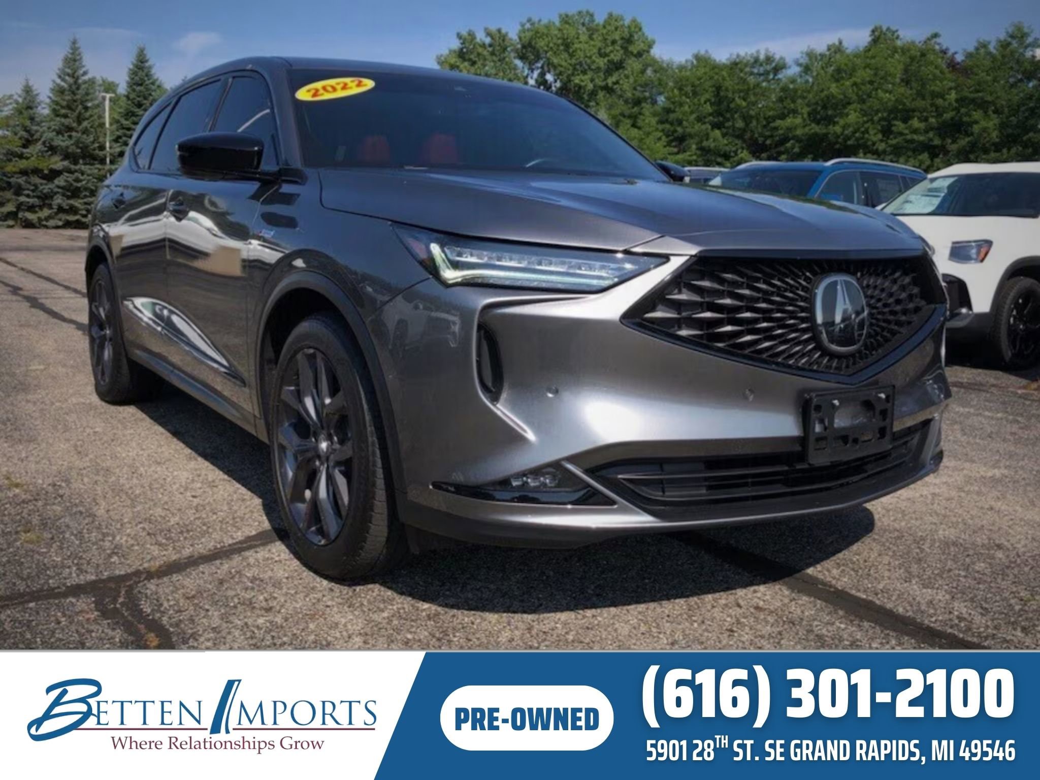 Used 2022 Acura MDX A-Spec image 1
