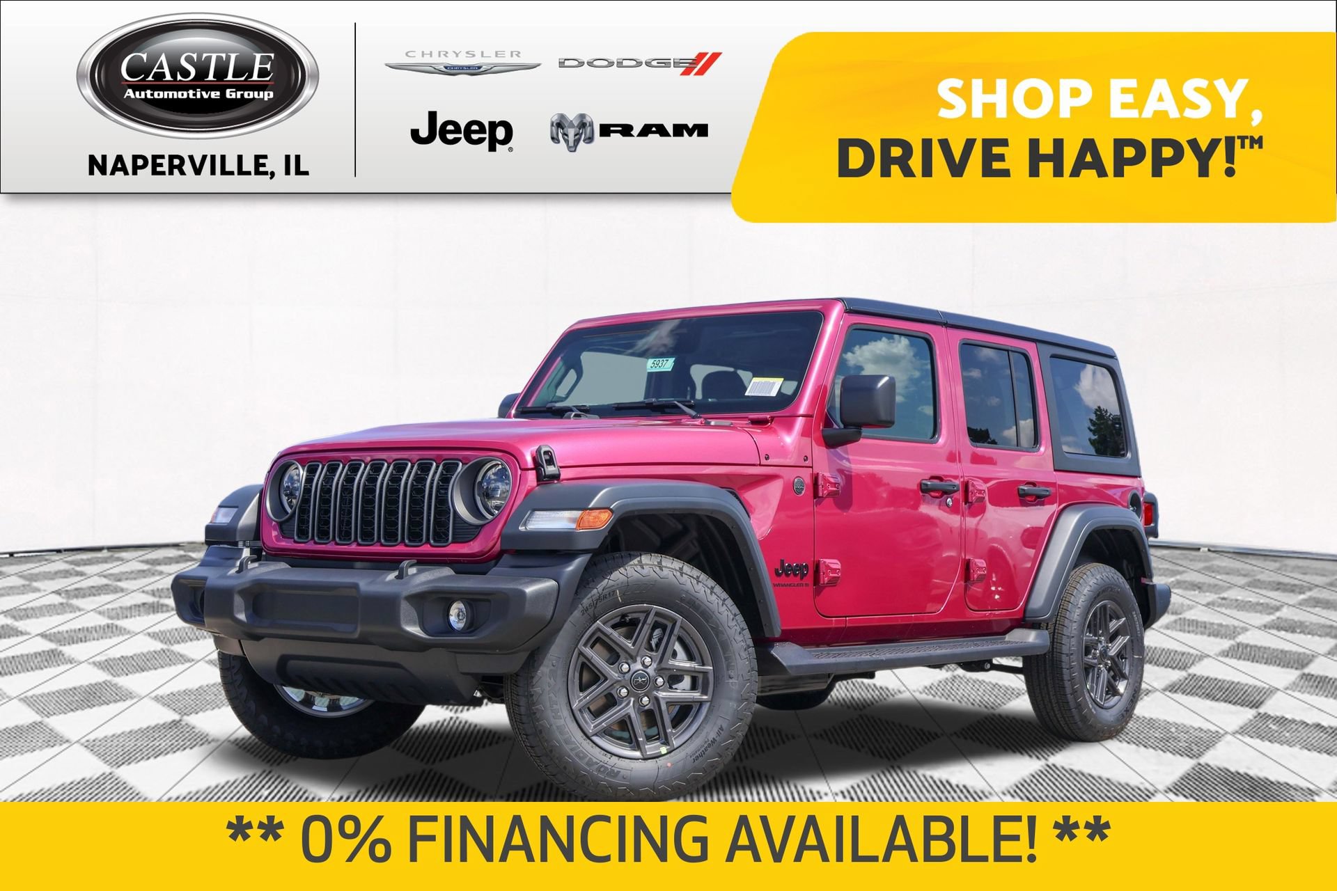 New 2026 Jeep Wrangler Unlimited Sport