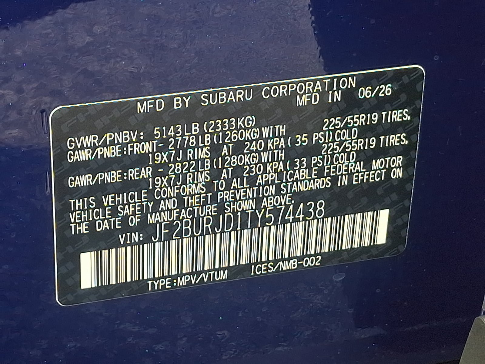 New 2026 Subaru Outback Touring XT AWD/4WD image 18