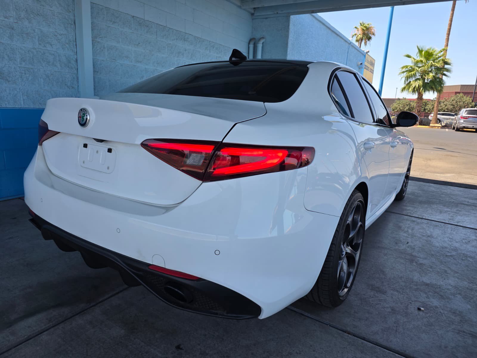 Used 2020 Alfa Romeo Giulia Ti Sport w/ Quick Order Package 22U Sport RWD image 3