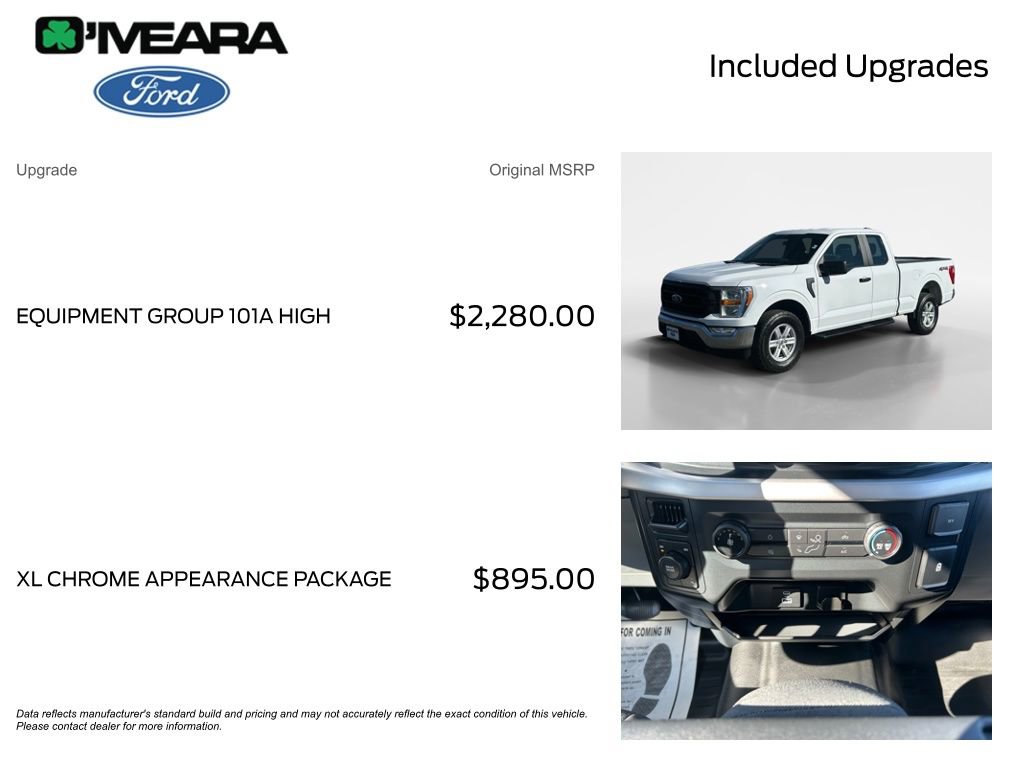 Used 2022 Ford F150 XL w/ Equipment Group 101A High image 4