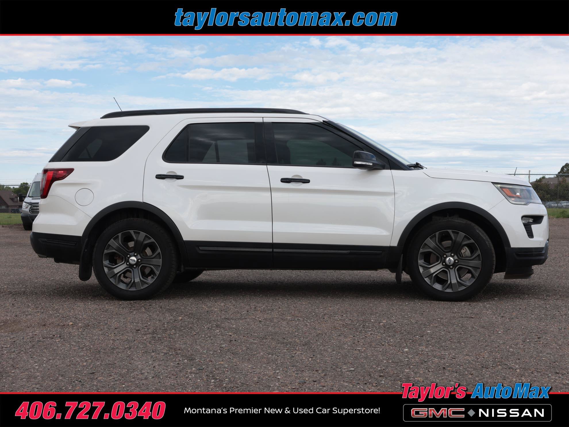 Used 2018 Ford Explorer Sport w/ Equipment Group 401A AWD/4WD image 3