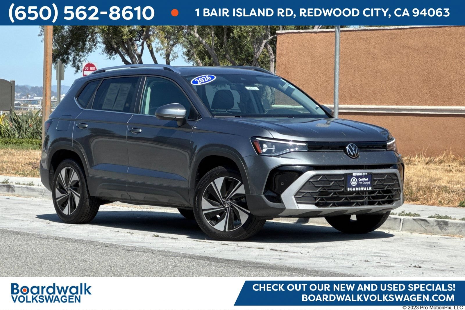 Certified 2026 Volkswagen Taos SE w/ Panoramic Sunroof Package AWD/4WD image 1