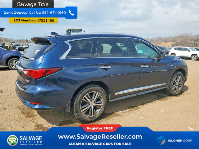 Used 2017 INFINITI QX60 AWD w/ Premium Plus Package image 3
