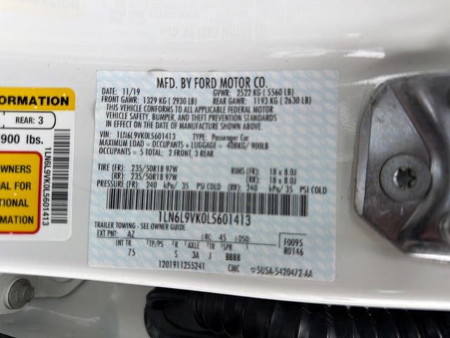 Used 2020 Lincoln Continental AWD w/ Convenience Package image 33