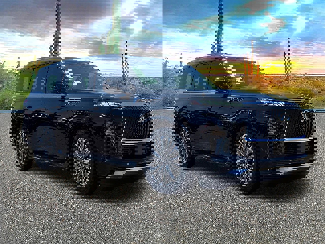 New 2025 INFINITI QX80 Luxe w/ Exterior Package