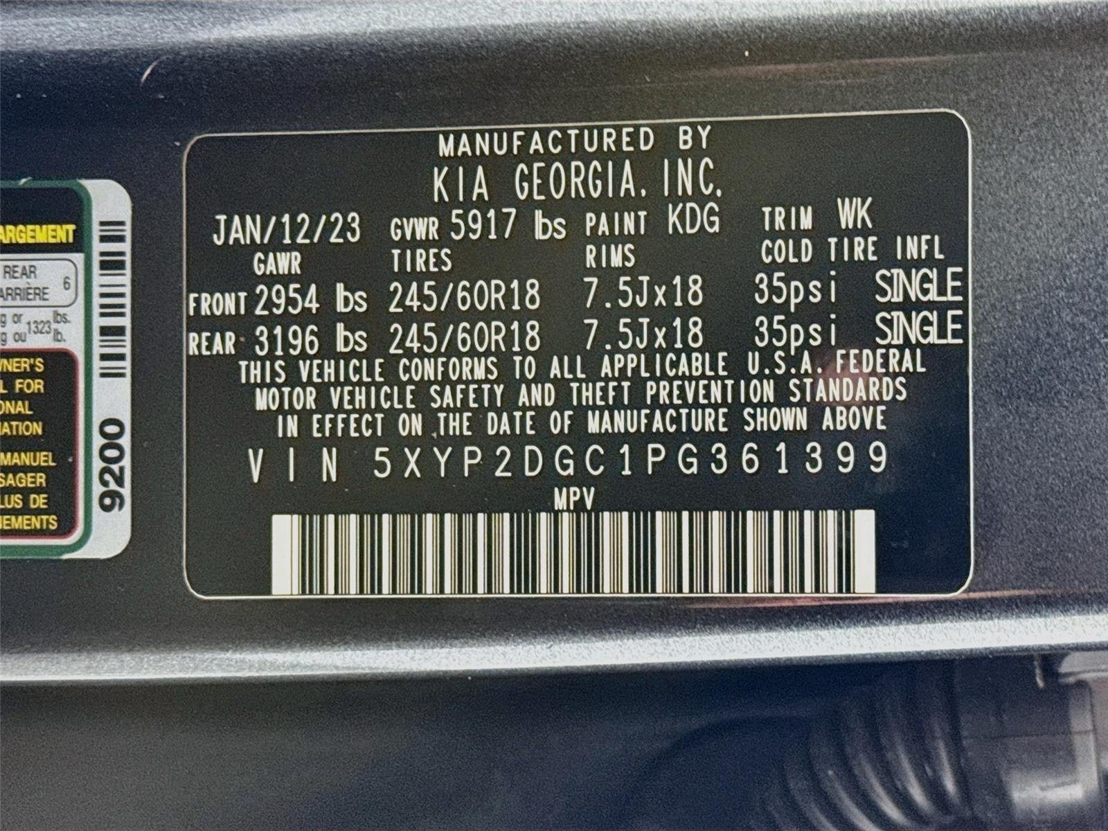 Certified 2023 Kia Telluride LX AWD/4WD image 33