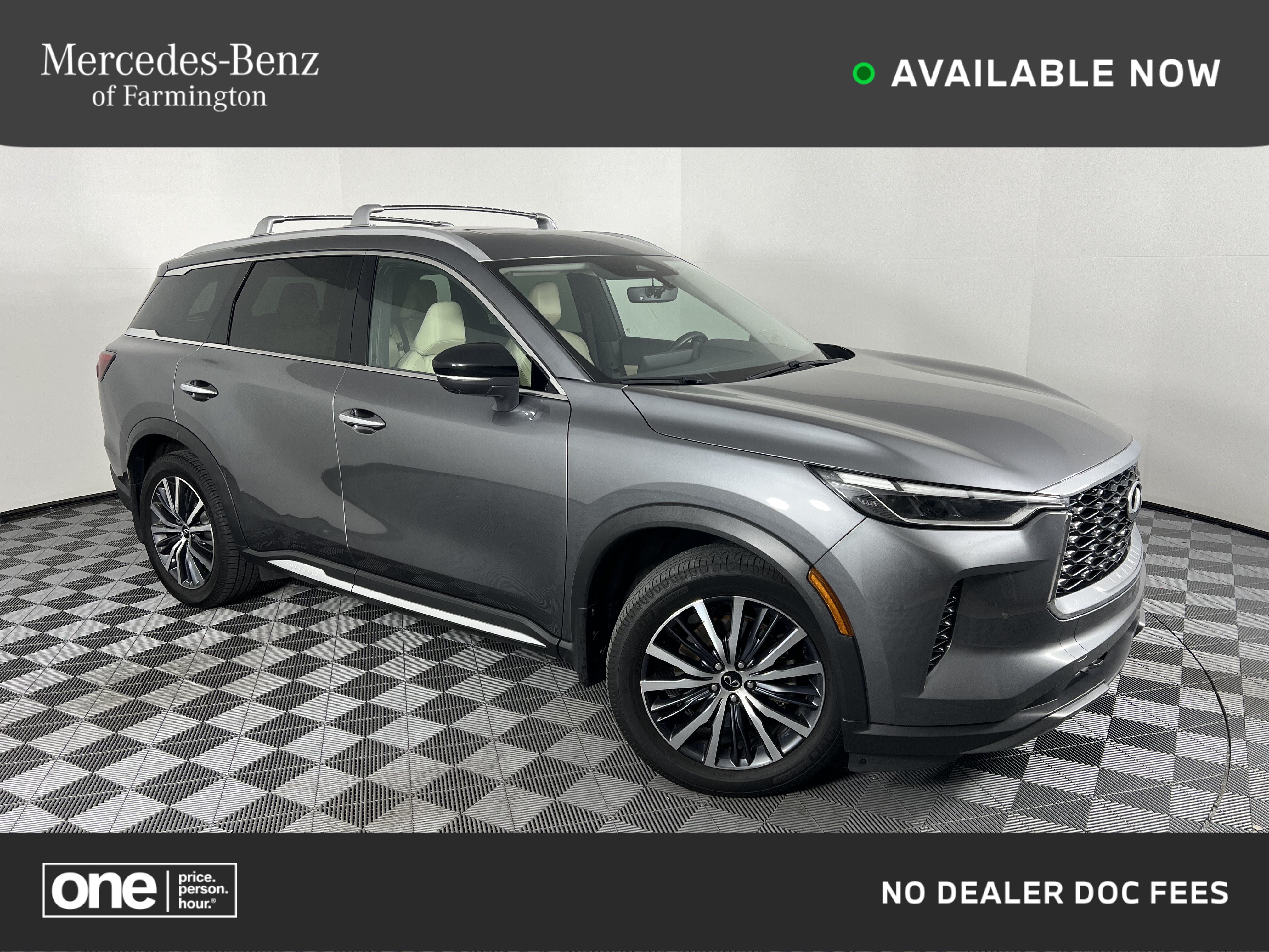 Used 2023 INFINITI QX60 Sensory w/ Cargo Package AWD/4WD image 1