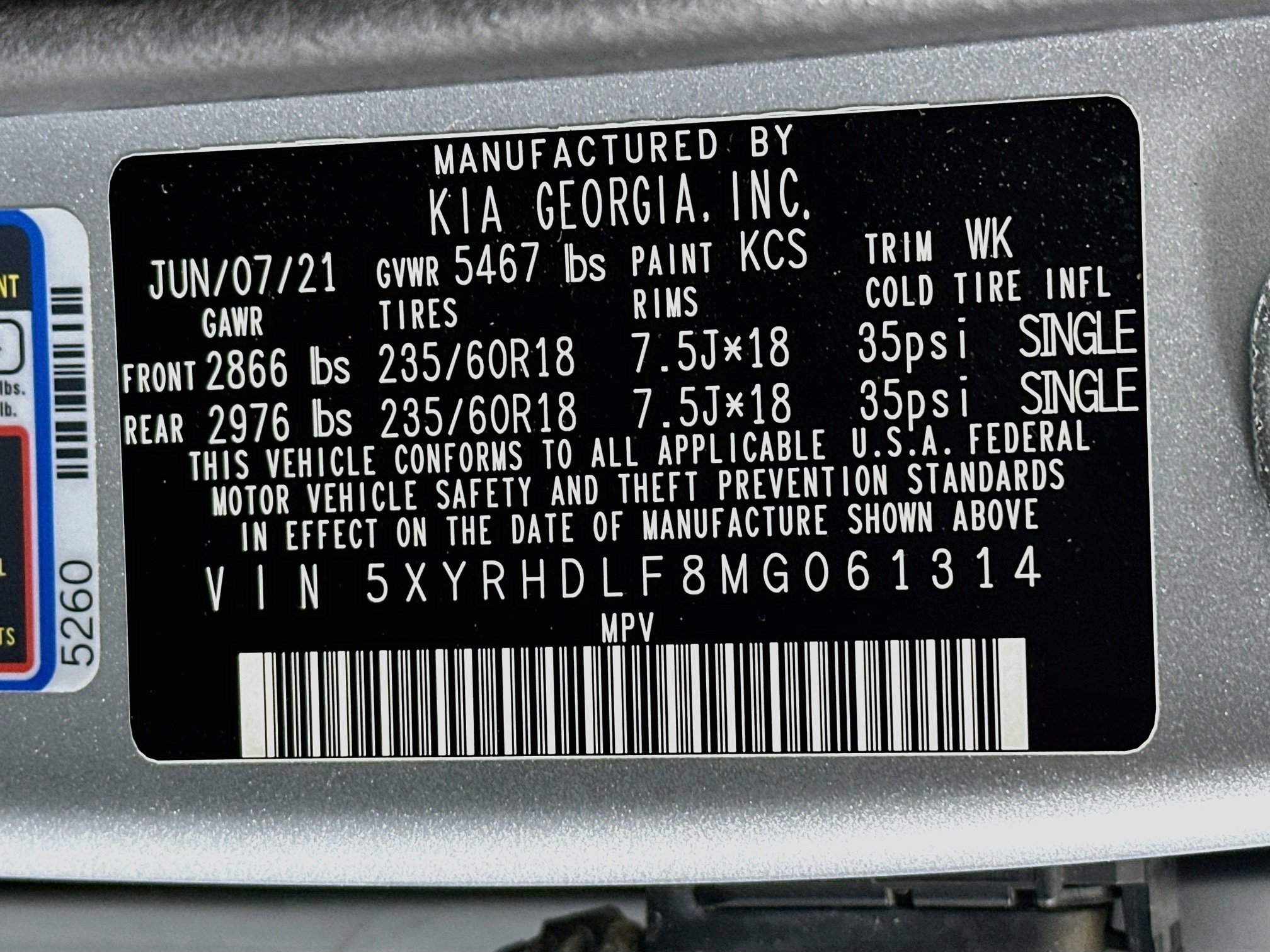 Used 2021 Kia Sorento EX AWD/4WD image 12