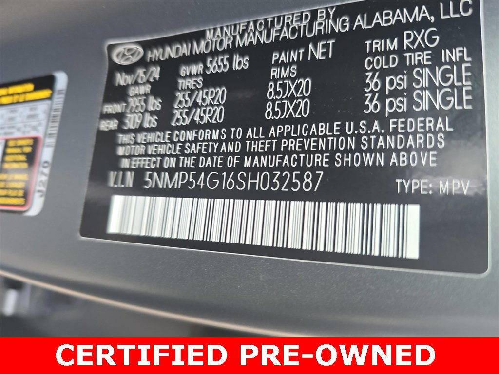 Used 2025 Hyundai Santa Fe Calligraphy image 37