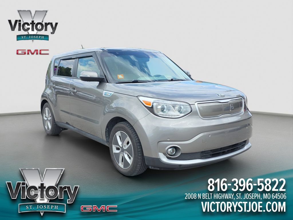 Used 2017 Kia Soul EV + w/ Sun & Fun Package FWD image 1