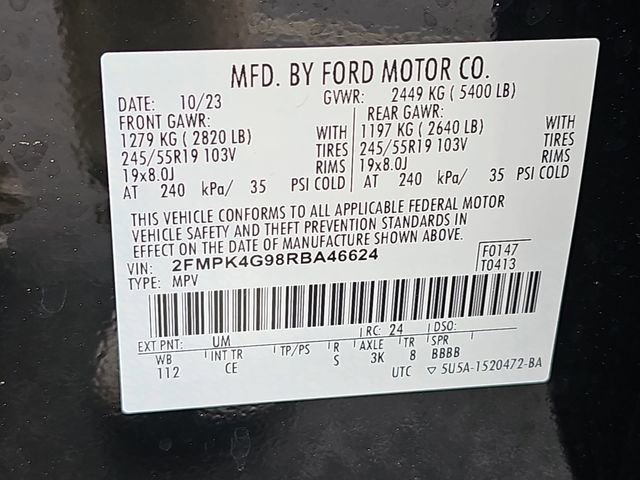 Used 2024 Ford Edge SE w/ Black Appearance Package image 37