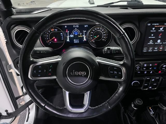 Used 2021 Jeep Wrangler Unlimited Sahara w/ Uconnect 4C Nav & Sound Group AWD/4WD image 23