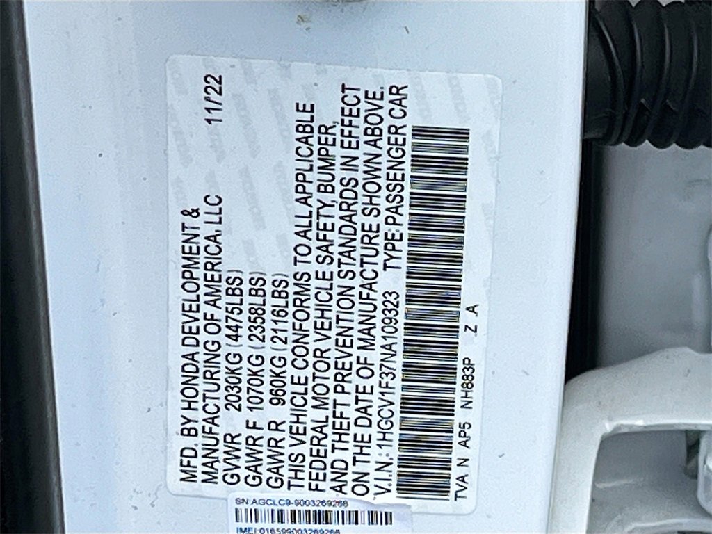 Used 2022 Honda Accord Sport image 30