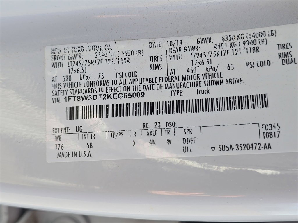 Used 2019 Ford F350 Lariat w/ Lariat Value Package image 34