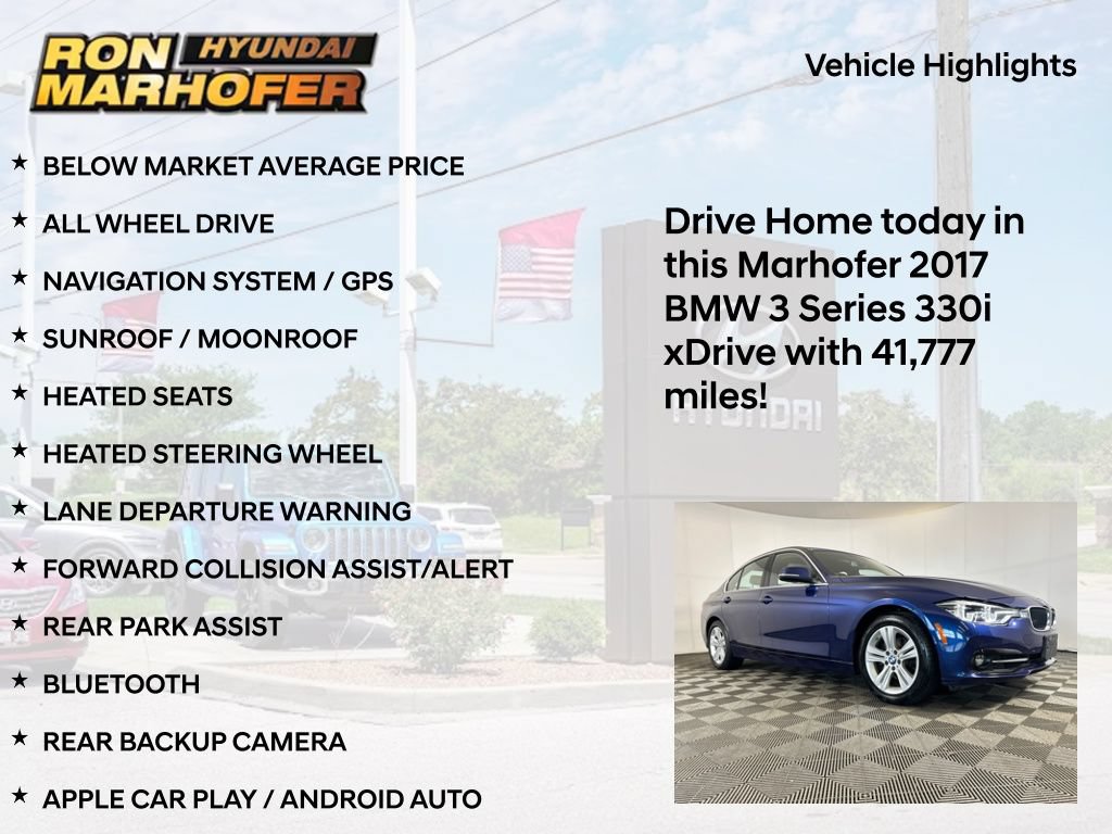 Used 2017 BMW 330i xDrive Sedan AWD/4WD image 15