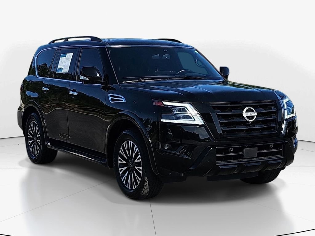 Used 2024 Nissan Armada SL w/ Midnight Edition Package RWD image 3