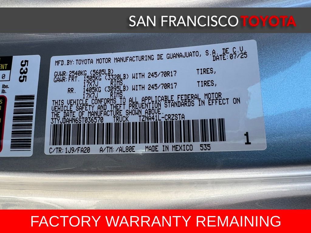 Used 2025 Toyota Tacoma SR image 31