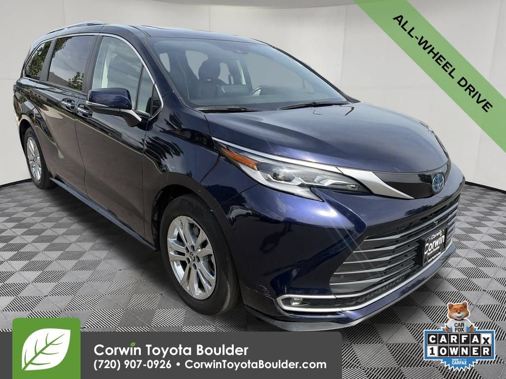 Used 2023 Toyota Sienna Platinum AWD/4WD 360° Tour