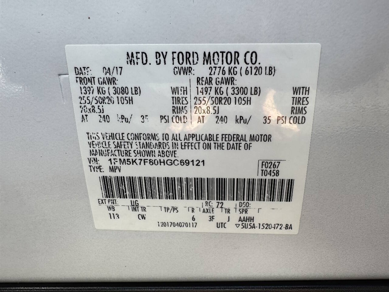 Used 2017 Ford Explorer Limited FWD image 28