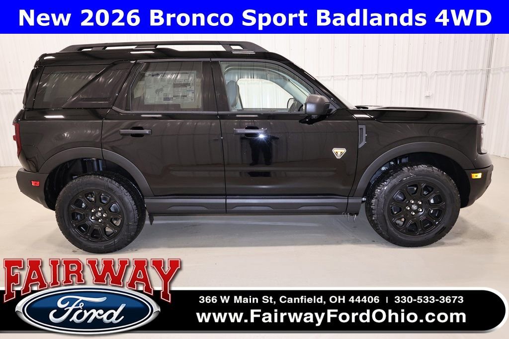 New 2026 Ford Bronco Sport Badlands w/ Badlands Tech Package