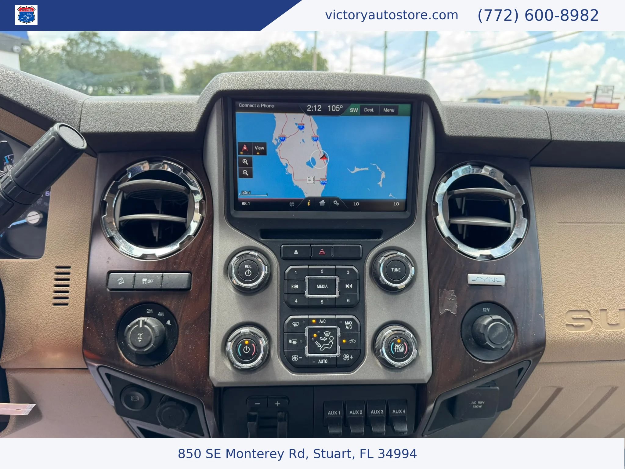 Used 2016 Ford F250 Lariat w/ Lariat Ultimate Package AWD/4WD image 30