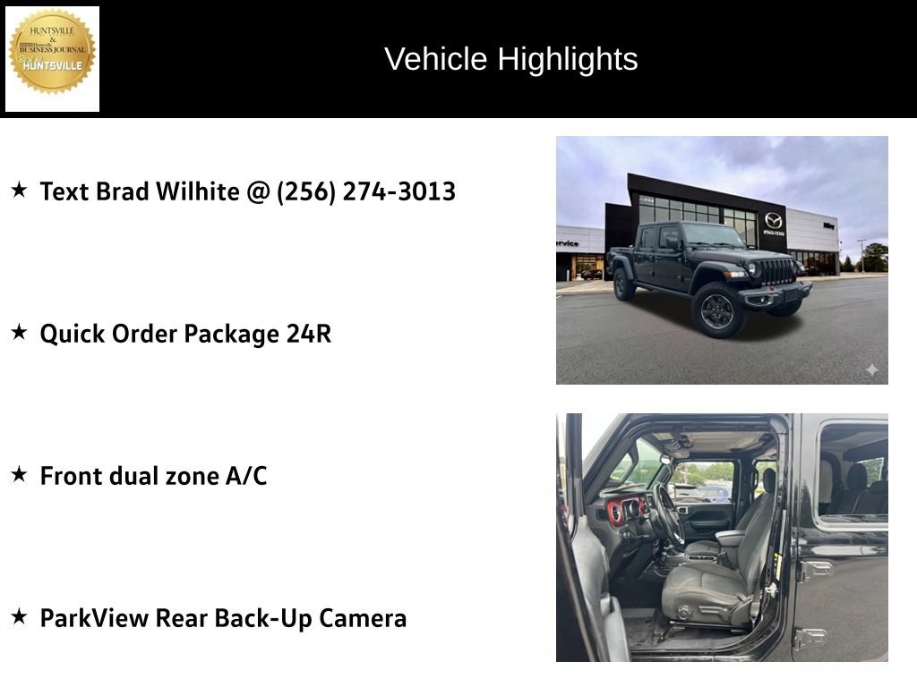 Used 2020 Jeep Gladiator Rubicon AWD/4WD image 6