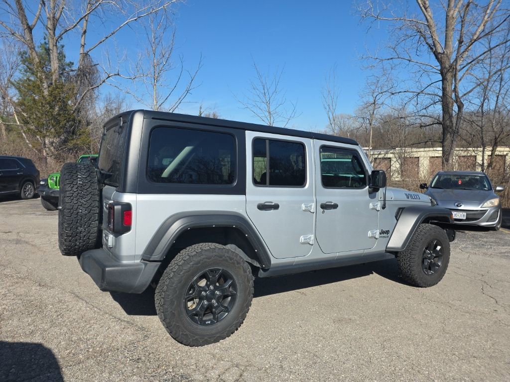 Used 2022 Jeep Wrangler Unlimited Willys image 7