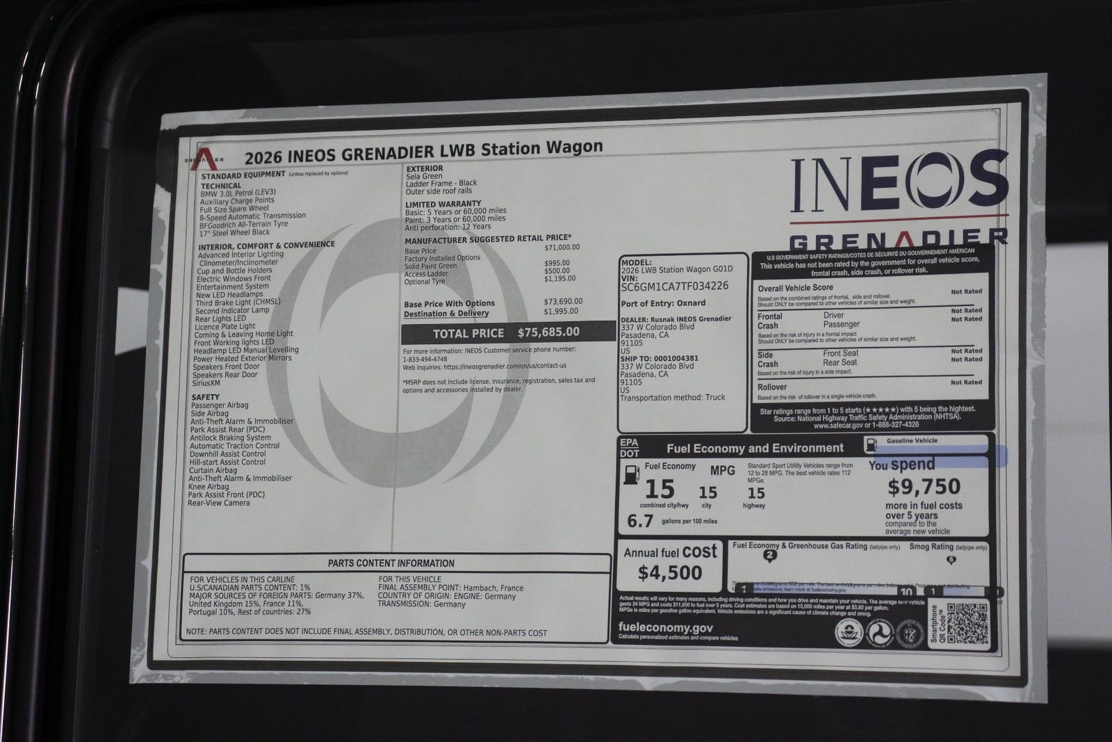 New 2026 INEOS Grenadier AWD/4WD image 22
