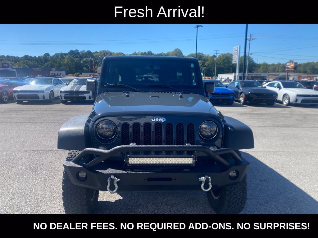 Used 2017 Jeep Wrangler Unlimited Sport w/ Quick Order Package 23S