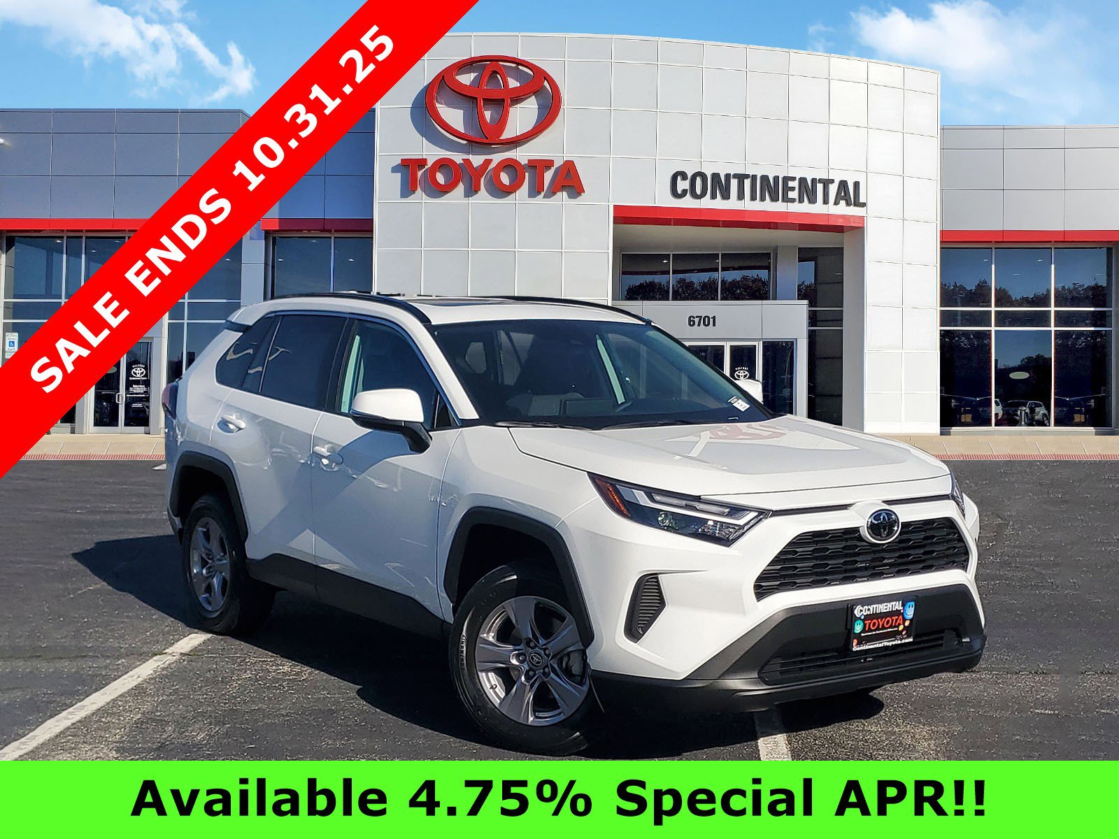 New 2025 Toyota RAV4 XLE