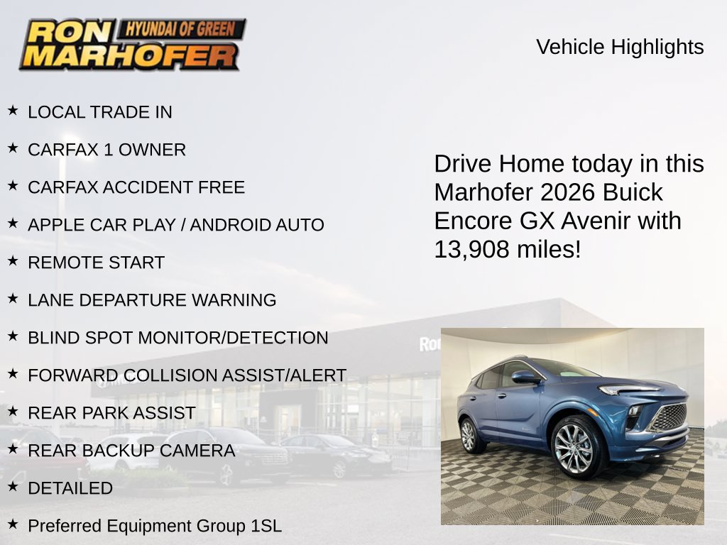 Used 2026 Buick Encore GX Avenir w/ Avenir Technology Package AWD/4WD image 15