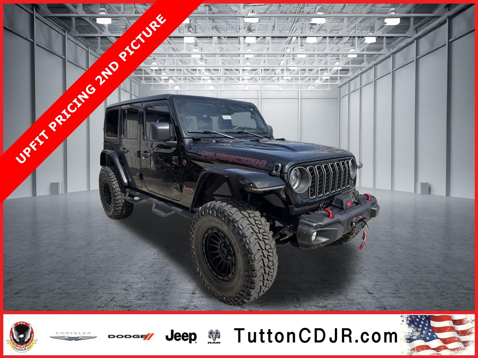New 2025 Jeep Wrangler Unlimited Rubicon w/ Steel Bumper Group AWD/4WD image 1