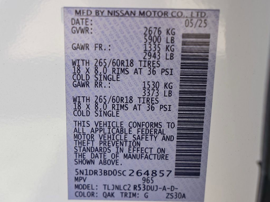 Used 2025 Nissan Pathfinder Rock Creek image 33