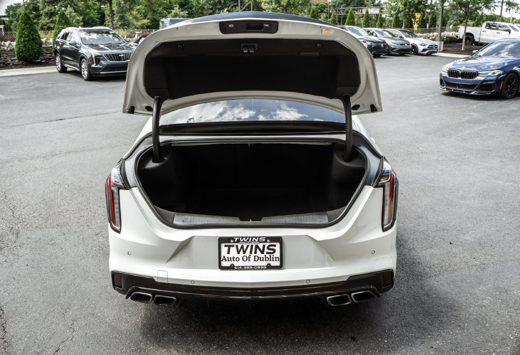 Used 2022 Cadillac CT4 V w/ Navigation Package RWD image 32