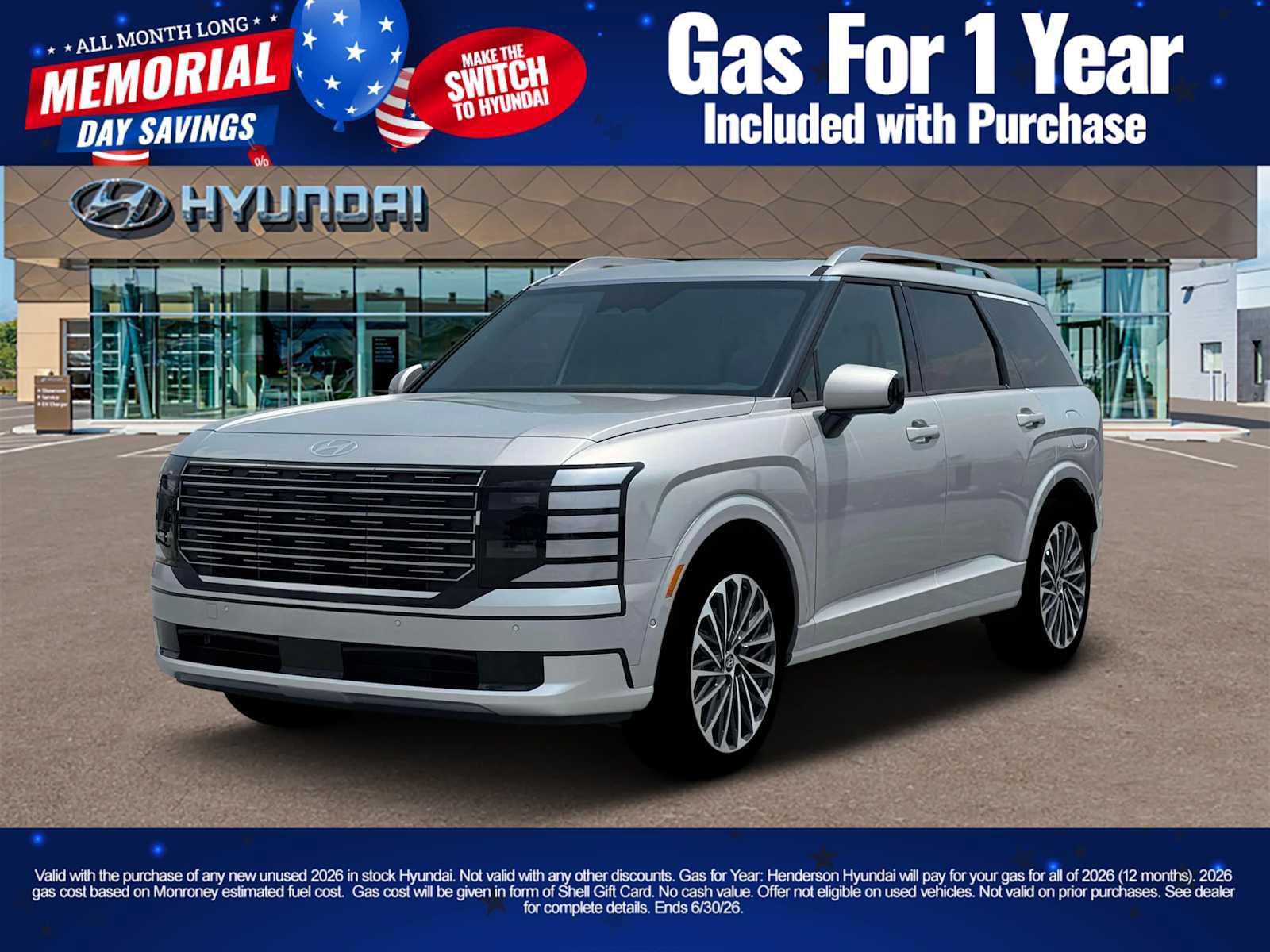 New 2026 Hyundai Palisade Calligraphy AWD/4WD image 1
