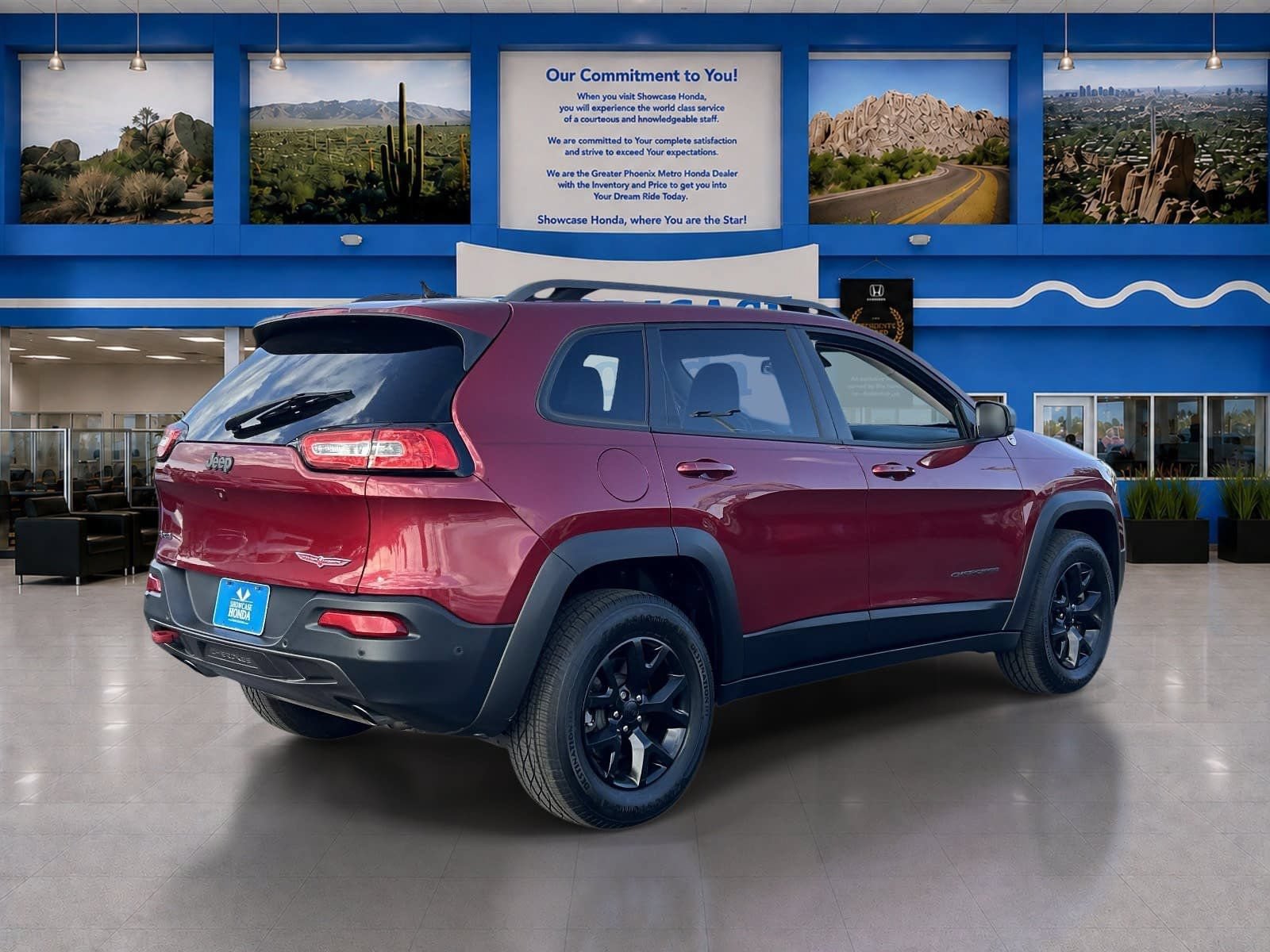 Used 2015 Jeep Cherokee Trailhawk w/ Comfort/Convenience Group AWD/4WD image 10