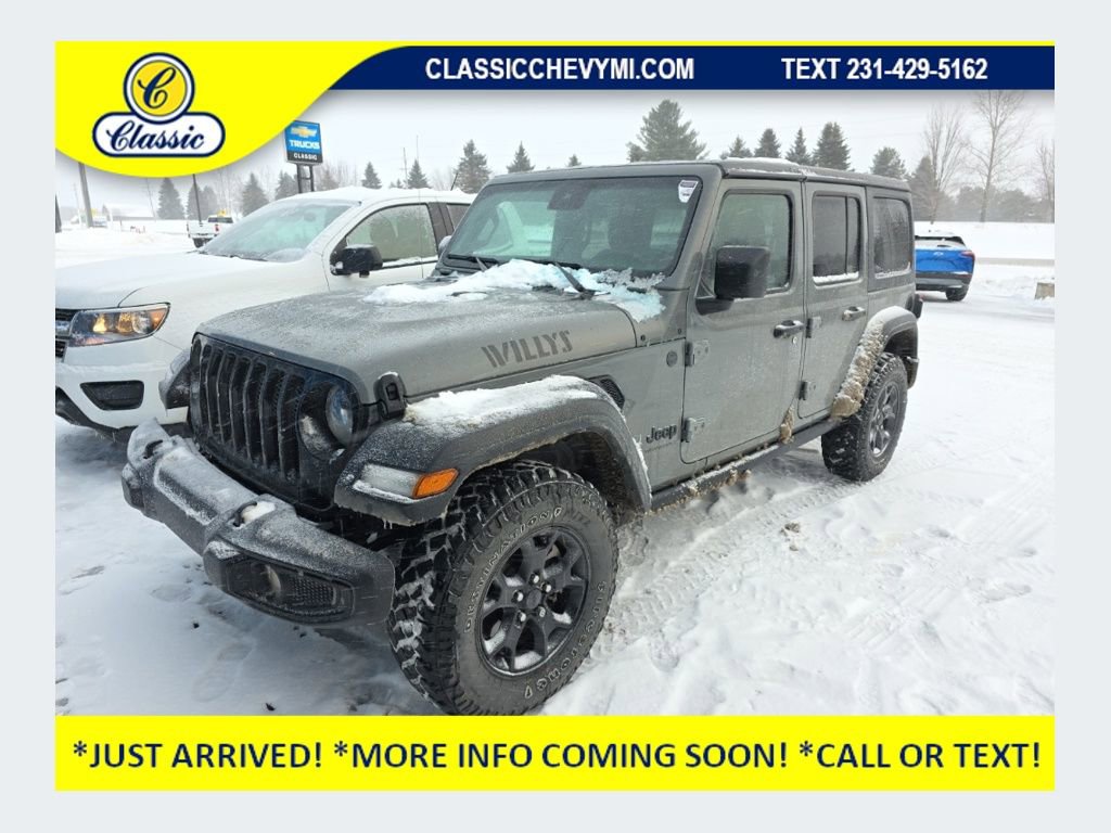 Used 2023 Jeep Wrangler Willys